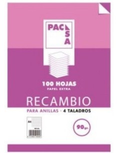 RECAMBIO Fº 100H 4 TALADROS 90G CUAD4X4 C M PACSA